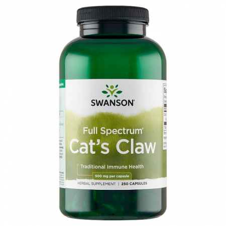 SWANSON Cat's Claw 250 kapsułek