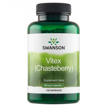 SWANSON Chasteberry Fruit 120 kapsułek