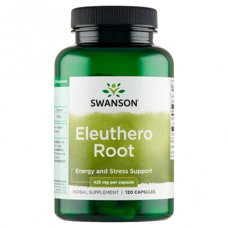 SWANSON Eleuthero Root 425 mg 120 kapsułek