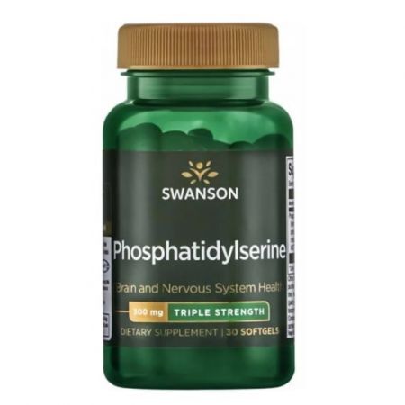 SWANSON Fosfatydyloseryna 300 mg 30 kapsułek