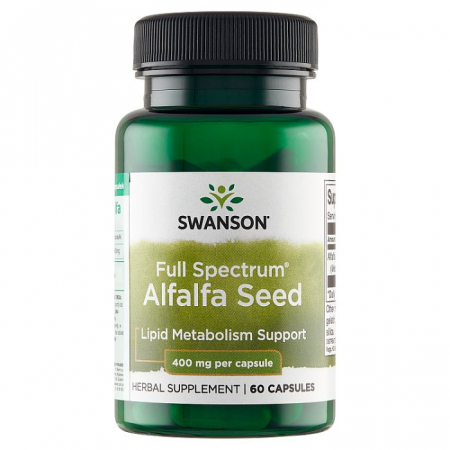 SWANSON Full Spectrum Alfalfa Seed  60 kapsułek