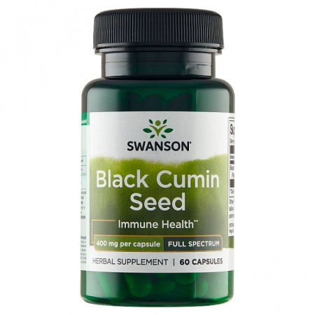 SWANSON Full Spectrum Black Cumin Seed 60 kapsułek
