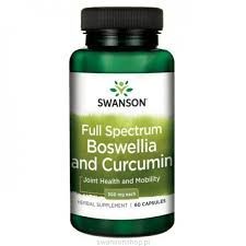 SWANSON Full Spectrum Boswellia & Curcumin 60 kapsułek