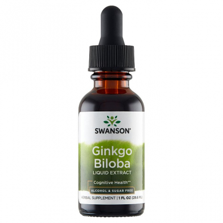 SWANSON Ginkgo Biloba Liquid Extract 29,6 ml