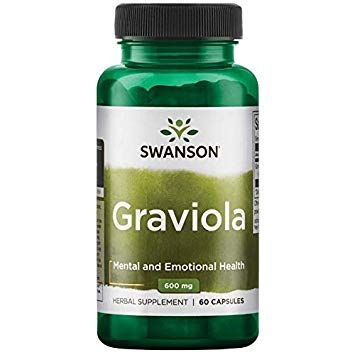 SWANSON Graviola 600 mg 60 kapsułek
