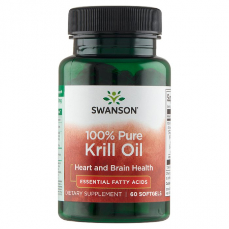 SWANSON Krill Oil 60 kapsułek