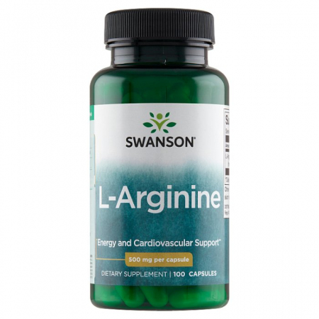 SWANSON L-Arginine 500 mg 100 kapsułek