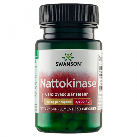 SWANSON Nattokinase 100 mg 30 kapsułek