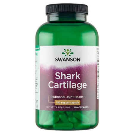 SWANSON Shark Cartilage 250 kapsułek
