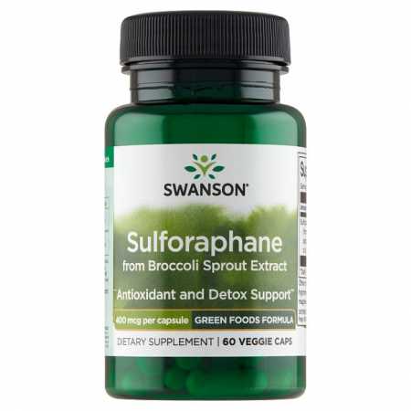 SWANSON Sulforaphane 60 kapsułek