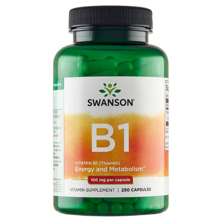 SWANSON Vitamin B1 250 kapsułek