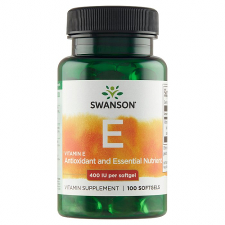 SWANSON Vitamin E 400IU 100 kapsułek