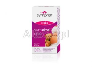 Symvital Mama 60 kapsułek/Witaminy dla kobiet w ciąży