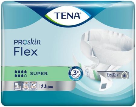 TENA FLEX proskin SUPER XL Pieluchomajtki 30 szt.