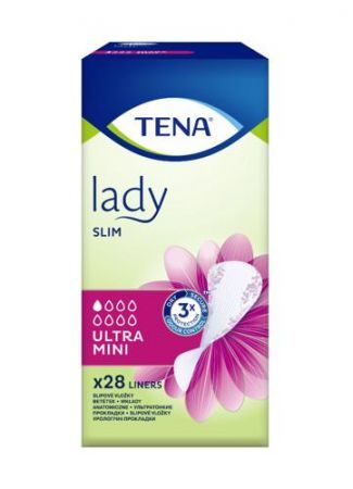 TENA Lady Slim Ultra Mini Wkładki anatomiczne 28 szt.