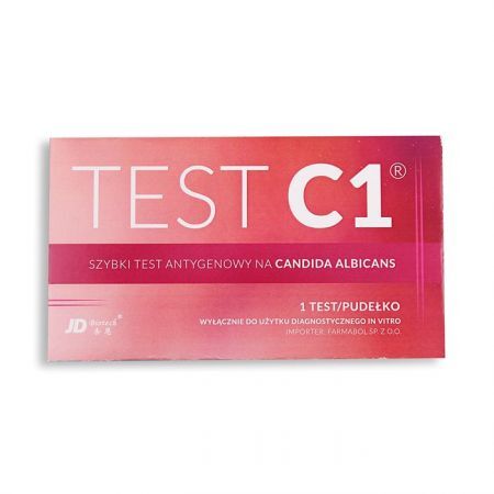 Test C1 Szybki test antygenowy na Candida Albicans 1 szt.