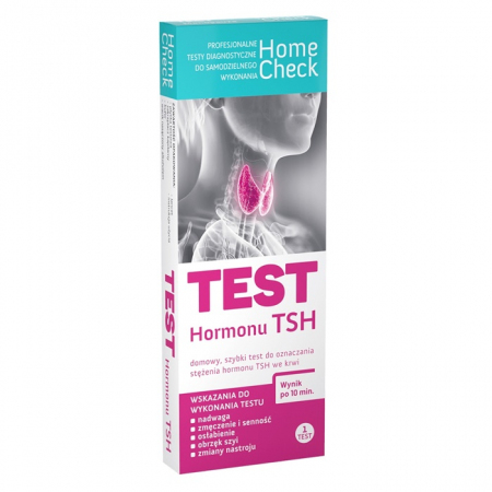 Test Hormonu TSH domowy test z krwi, 1 szt.