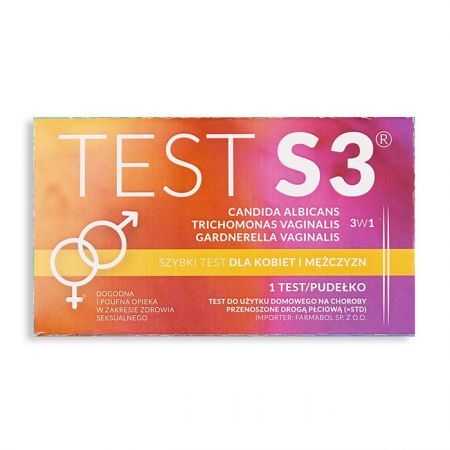 Test S3 Szybki test antygenowy 3w1 dla kobiet i mężczyzn 1 szt.