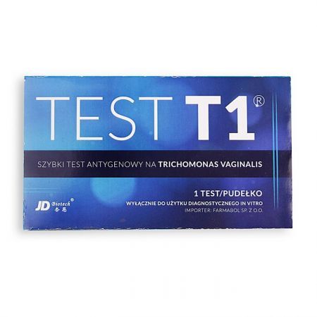 Test T1 Szybki test antygenowy na Trichomonas vaginalis (rzęsistka pochwowego) 1 szt.