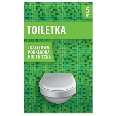TOILETKA Toaletowa Podkładka higieniczna 5 szt.