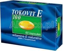 Tokovit E natural 100 mg 60 kaps.