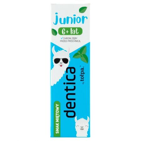 TOŁPA Dentica junior pasta do zębów JUNIOR 6+ miętowa, 50 ml