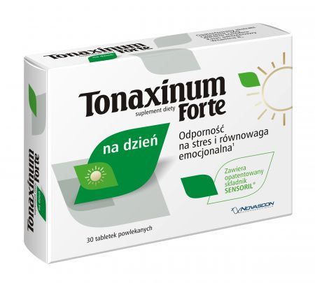 Tonaxinum Forte na dzień 30 tabletek powlekanych