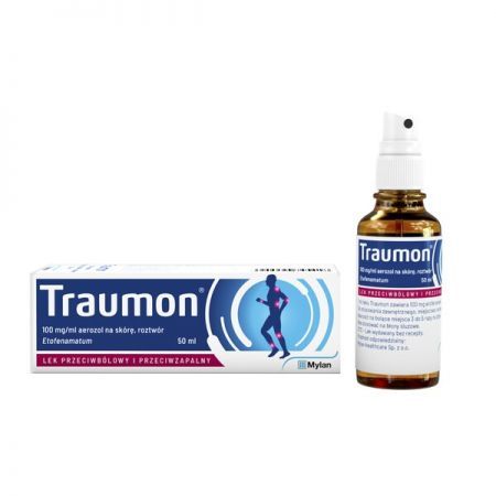 Traumon aerozol na skórę 50 ml / Urazy, kontuzje