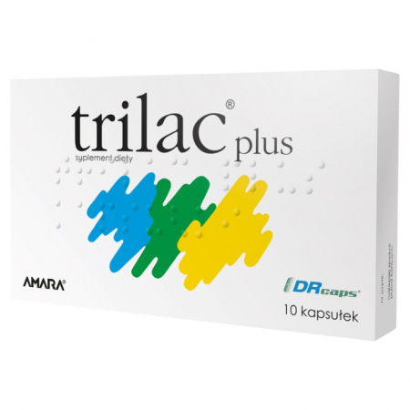 Trilac Plus 10 kapsułek
