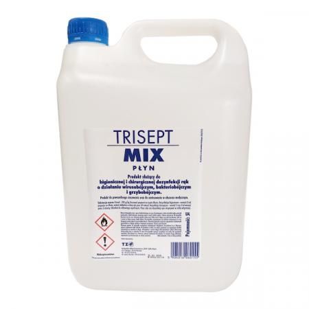 Trisept Mix płyn antybakteryjny do dezynfekcji rąk 5 litrów