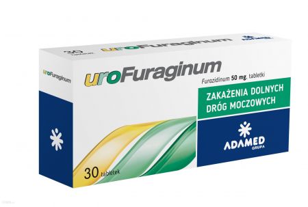 UroFuraginum, 50 mg 30 tabletek / zakażenia dróg moczowych