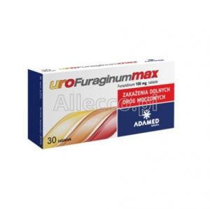 UroFuraginum MAX 100 mg 30 tabletek / zakażenia dróg moczowych