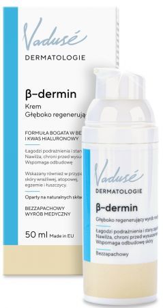 Vaduse Dermatologie  β-dermin Krem Głęboko Regenerujący 50 ml