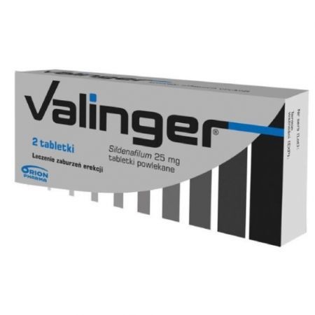 Valinger 25mg 2 tabletki