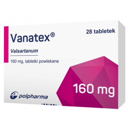 Vanatex 160 mg 28 tabletek powlekanych