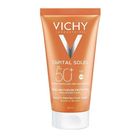 Vichy Capital Soleil aksamitny krem do twarzy z filtrem SPF50+, 50 ml