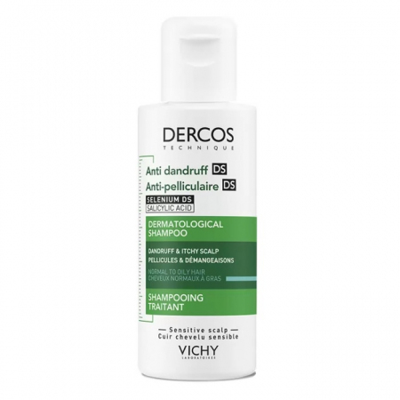 Vichy Dercos Anti Dandruff DS szampon przeciwłupieżowy, 75 ml