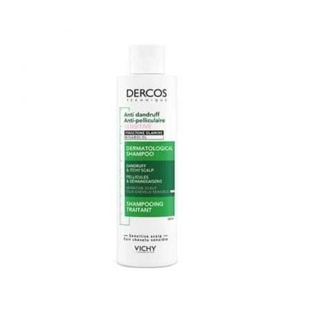 Vichy Dercos szampon przeciwłupieżowy do skóry wrażliwej, 200 ml