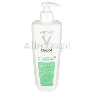 VICHY DERCOS Szampon przeciwłupieżowy włosy suche 390 ml / Łupież