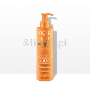 VICHY IDEAL SOLEIL Mleczko do twarzy i ciała"przeciw piaskowi" SPF50 200 ml / Ochrona przed słońcem