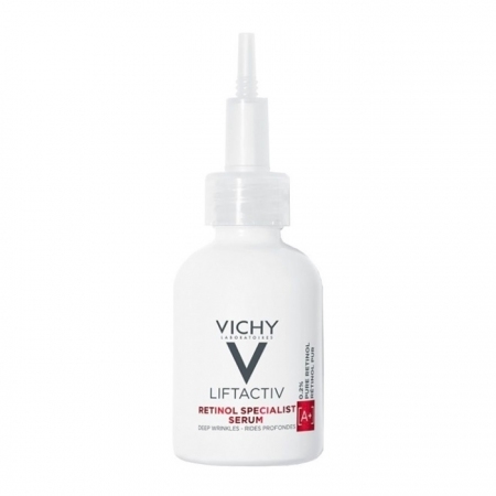 Vichy LiftActiv Specialist Retinol serum redukujące zmarszczki na noc, 30 ml