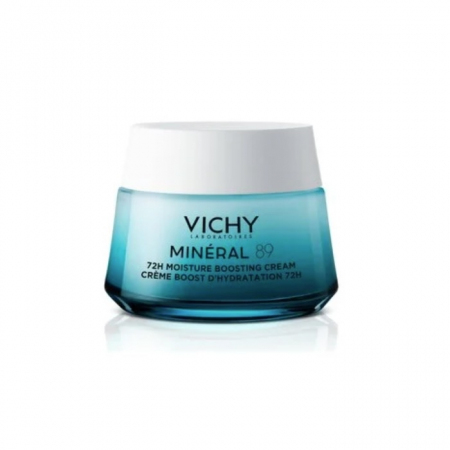 Vichy Mineral 89 Light krem do twarzy nawilżająco-odbudowujący 72h, 50 ml