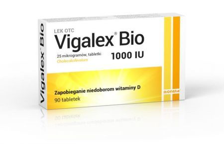 Vigalex Bio 1000 IU 90 tabletek / Witamina D3