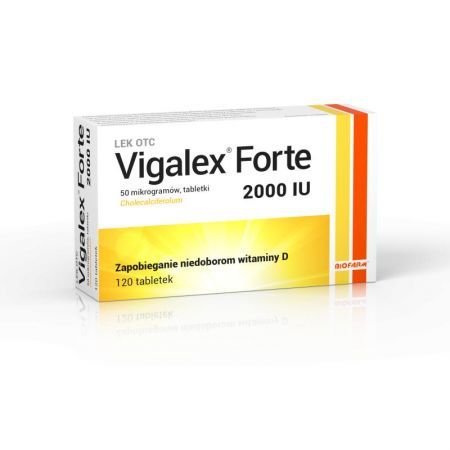 Vigalex Forte 2000 IU 120 tabletek / Witamina D3