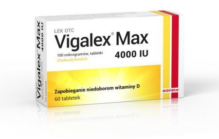Vigalex Max 4000 IU 60 tabletek / Witamina D3