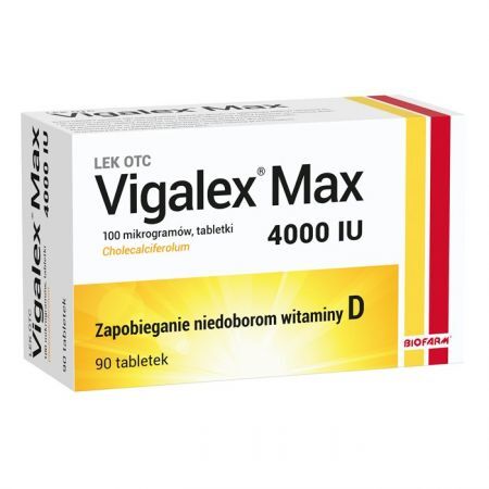Vigalex Max 4000 IU 90 tabletek