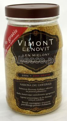 VIMONT LENOVIT Len mielony 200 g + 200 g GRATIS!!!
