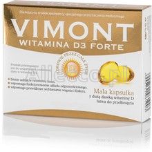 VIMONT Witamina D3 Forte 2000 j.m. 120 kaps.