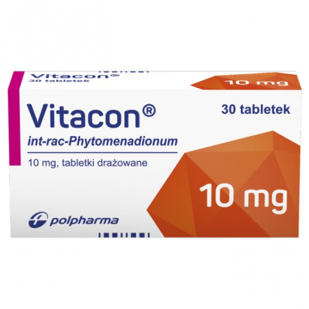 Vitacon 10 mg 30 tabletek drażowanych