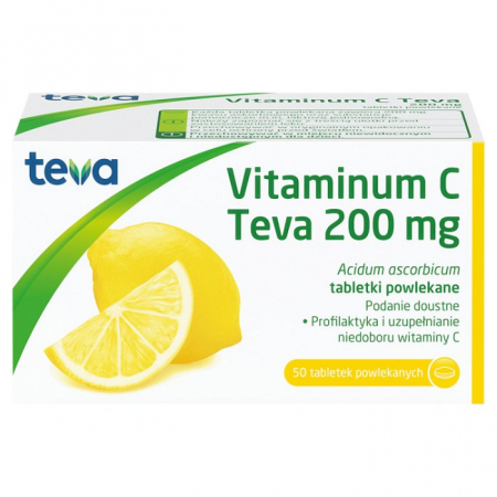 Vitaminum C 200 mg 50 tabl.